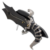 Snake Eye Scorpion (Cobra) Fantasy-Hunting Knife With Wooden Display Stand