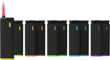 MK Lighter Jet Series, Black Set, Windproof Flame 50CT
