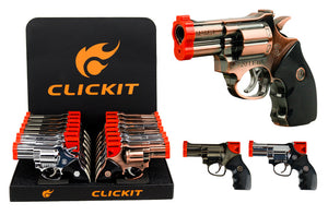 Revolver Torch Lighter with Laser