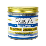 Randy's 625 brass screen jar