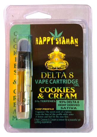 HAPPY SHAMAN  DELTA 8 CART
