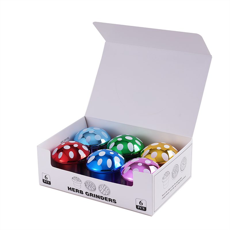 3 Parts 60mm Mushroom Grinder