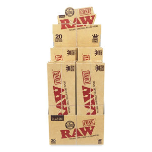 Raw Cone Classic King Size 20 cones per pack