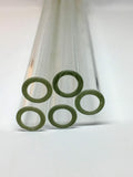 4" PYREX GLASS TUBE 10 Pack