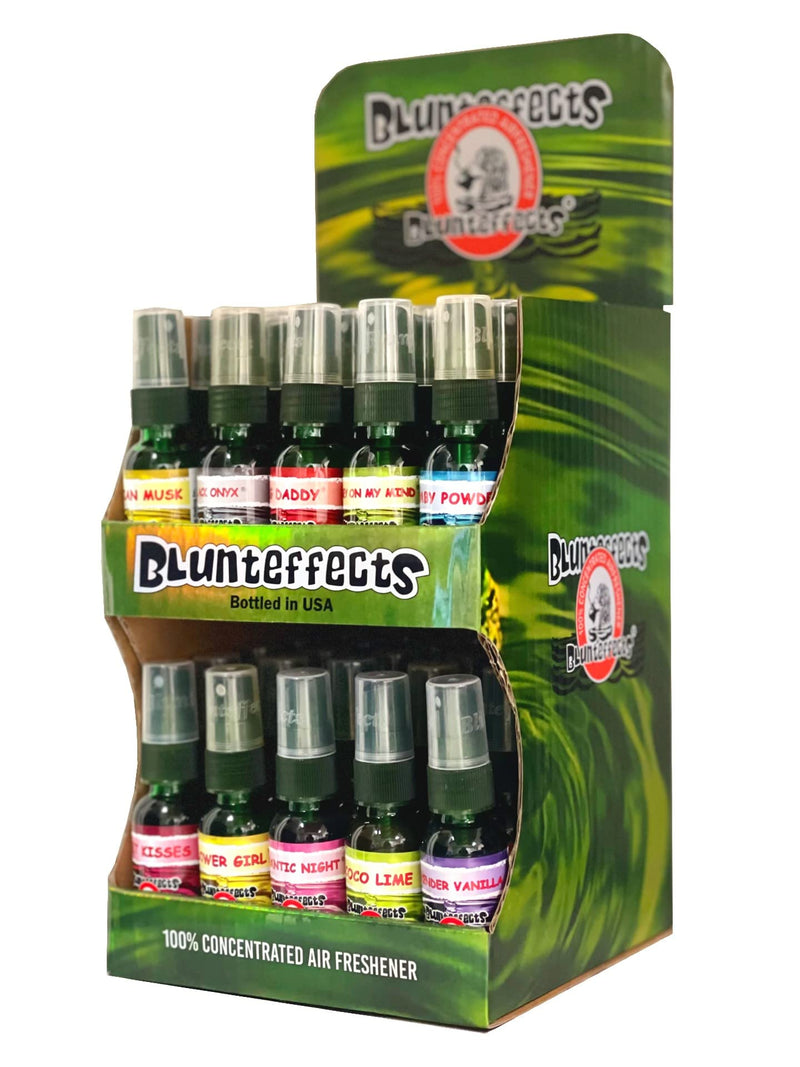 Blunteffects 1 oz. Spray Air-Fresheners Display - 50 COUNT