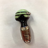 GLASS HAND PIPE SPOON WITHE TIP