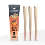 King Palm Hemp Cones King Size 3 Pack - 30 Count