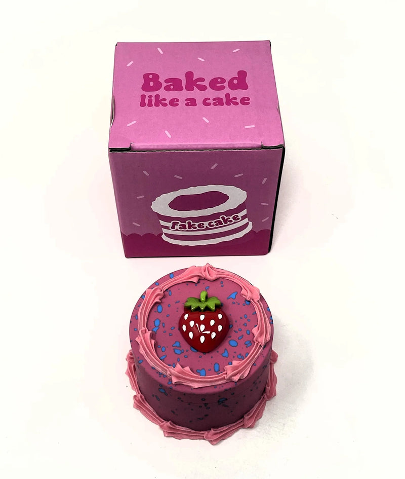 Fake  Cake Herb 4 Part Grinder Baked like a cake