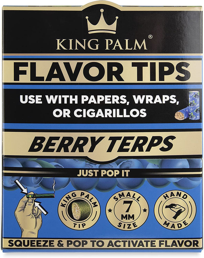 King Palm - Berry Terps - 2pk Flavor Tip Filters