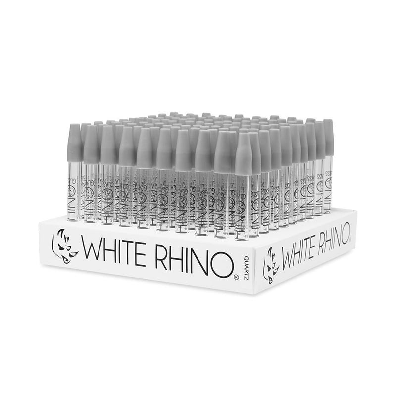 WHITE RHINO STRAW GL QUARTZ 100CT DISPLAY