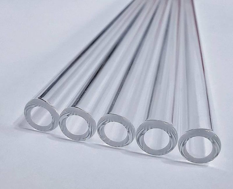 8" PYREX GLASS TUBE 10 Pack