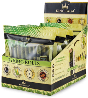 King Palm King Size Cones (Display Case - 8 Packs Of 25