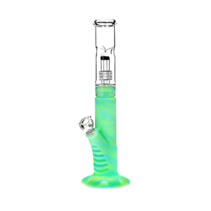 SILIC LAB:SILIC LAB WATER PIPE / WHITE/RED/BLACK