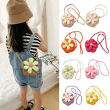 GIRLS STRAW-WOVEN CROSSBODY BAG