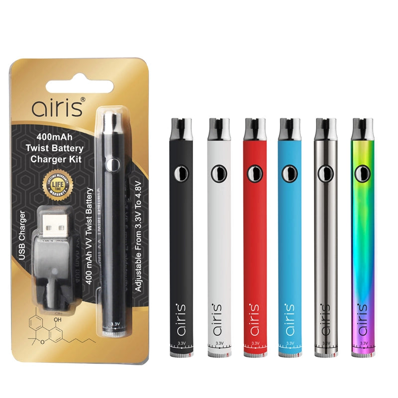 AIRIS 400MAH TWIST BATTERY CHARGER KIT