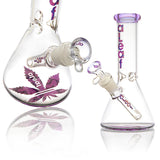 ALEAF GLASS 8" THE ESSENTIAL WATER PIPE - AL1033