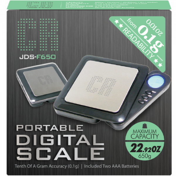 CR Portable Digital Scale JDS-F650 ( 650g - 0.1g )