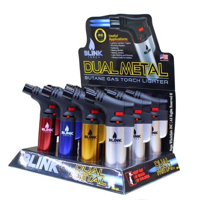 TORCH LIGHTER:BLINK CURVE TORCH 12CT DISPLAY