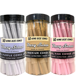 Blazy Susan - king size  Pre-Rolled Cones 50ct Jar