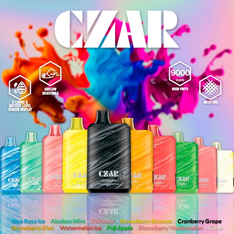 Czar CZ9000 9000 Puffs Disposable