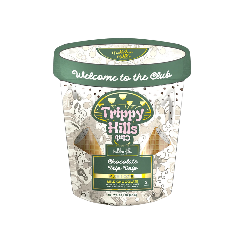 Hidden Hills - Trippy Hills Mushie Conez - 2 Counts Per Pack