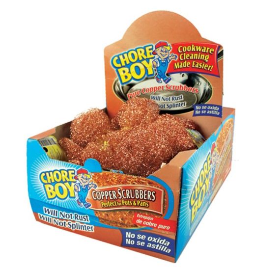 CHOREBOY | COPPER SCRUBBING PADS - perfect for pots &pans