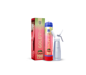 Gold Whip 700 Cream Charger - 6 Tanks