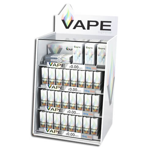 Plastic Empty Vape Display
