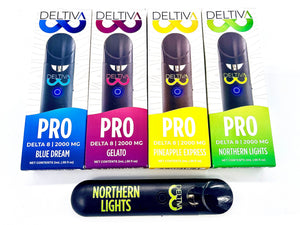 Deltiva Delta 8 THC Disposable Vape – LARGE 2g Tank