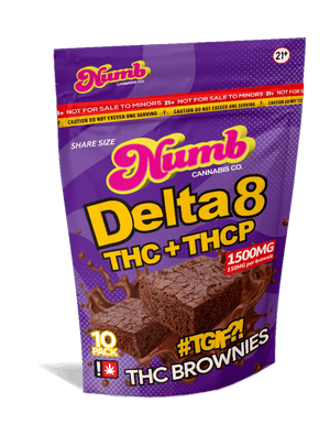 Numb D8  | Delta 8 Brownies THCP