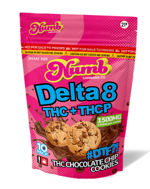 Numb D8 | Delta 8 Cookies THCP