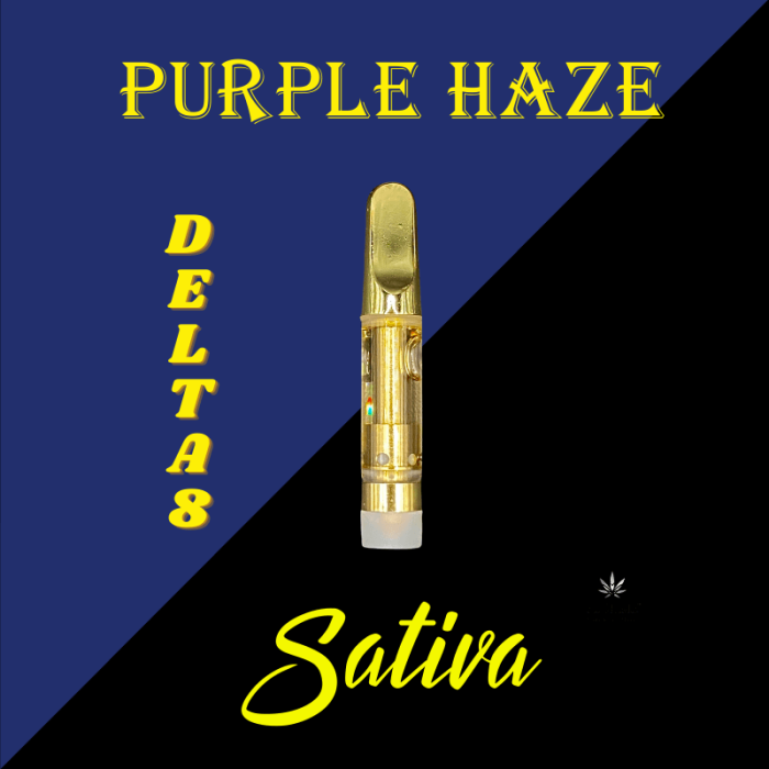 HYDRO DELTA 8 PURPLE HAZE CART ( 960 )