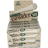 E-Z Wider Organic Hemp Cones – King Size | 24-Pack Pre-Rolled Cones