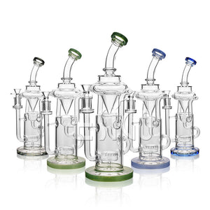 GLASS WATER PIPE H174