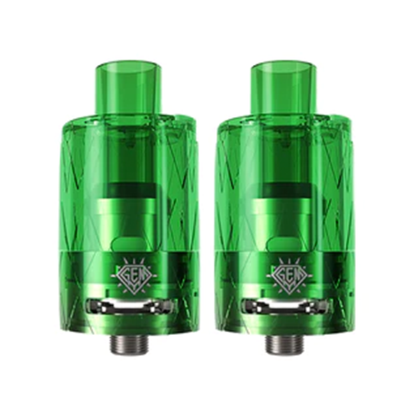 FREEMAX GEMM DISPOSABLE TANK G4 MESH (0.15) 40-80W BOX OF 10 PACK  GREEN