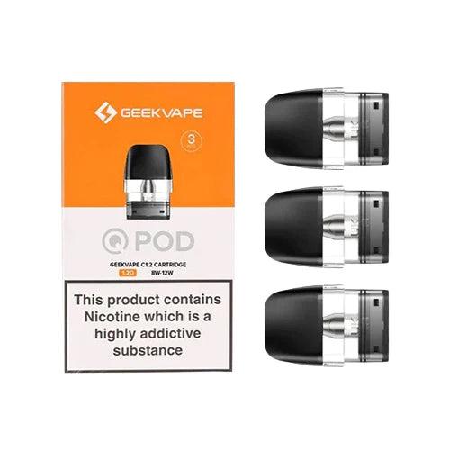 GeekVape Replacement Q Pod Cartridge 3-Pack