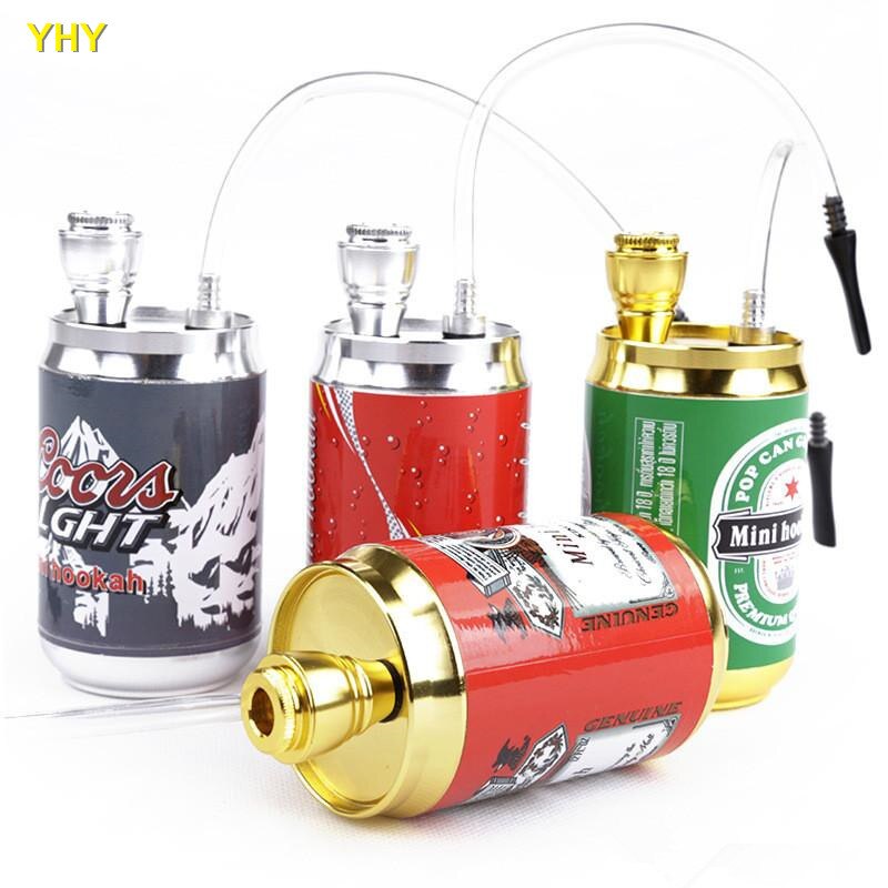 METAL MINI HOOKA H BEER METAL WATER PIPE