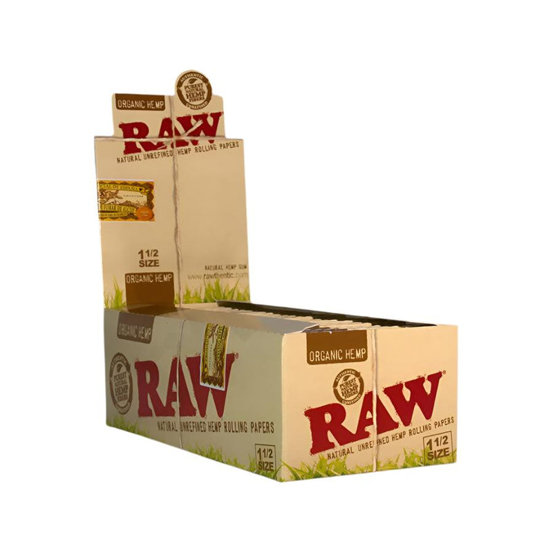 Raw Organic Hemp 1 1/2 Rolling Papers