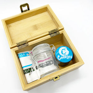 SMALL WOODEN STASH BOX SET-ASSORTED DESIGNS