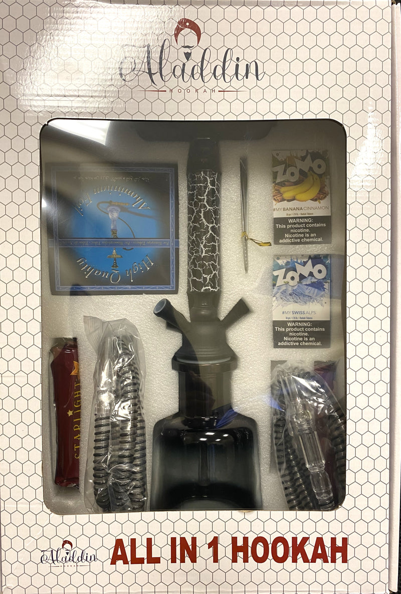 ALADDIN ALL IN 1 HOOKAH KIT  LARGE