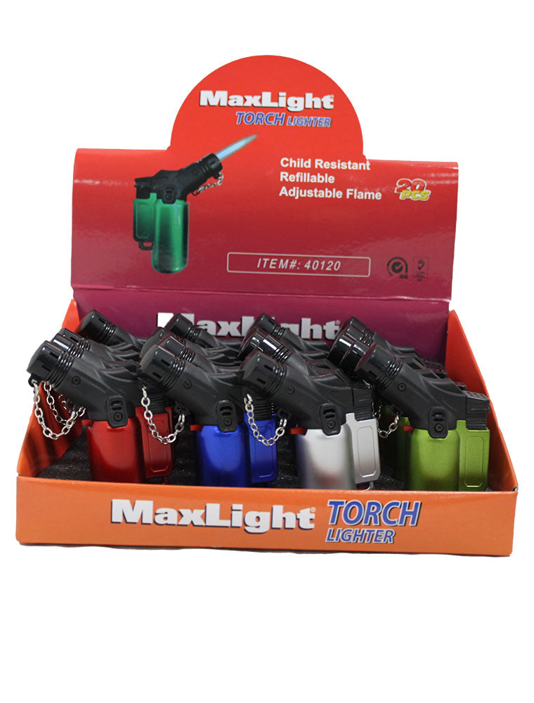Max Light Torch Lighter 20 pk Display