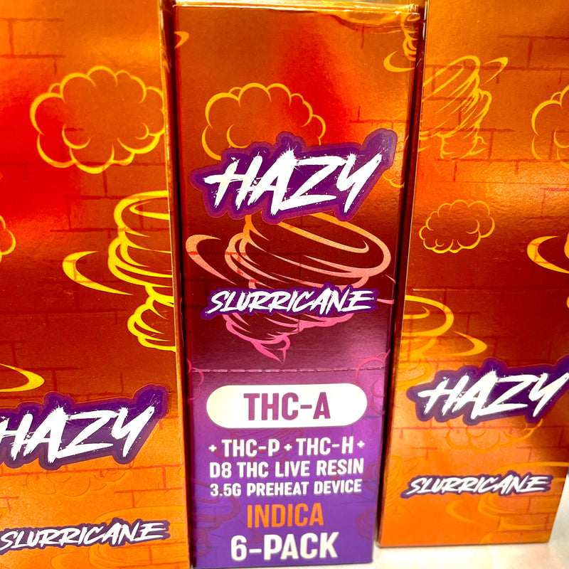 Hazy Extrax Pre Heat Disposables THC-A | 3.5g 6-Pack