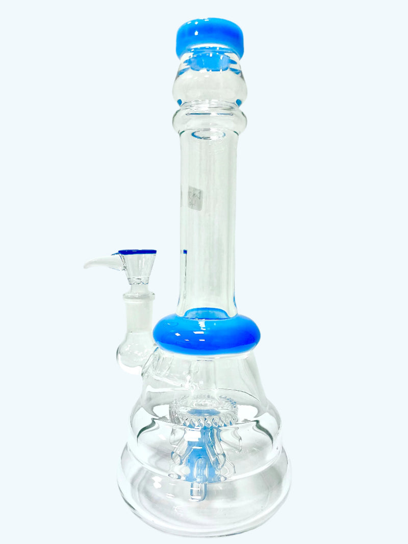 10" GLASS CHAMBER WATER BONG PIPE