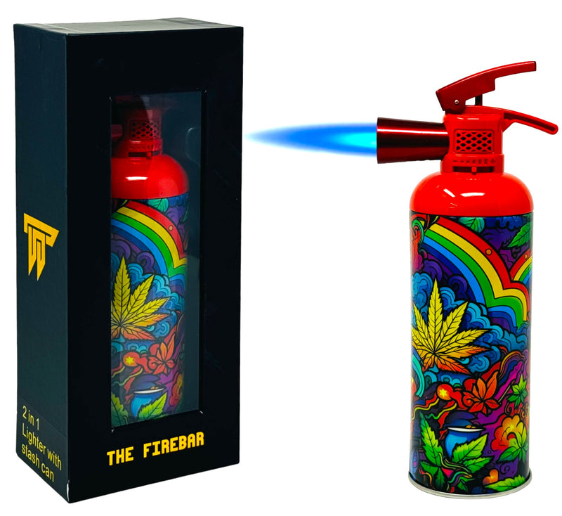 THE FIREBAR FIRE FIRE EXTINGUISHER TORCH LIGHTER