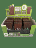 DUGOUT PIPE WOOD TWIST TOP 12PCS DISPLAY