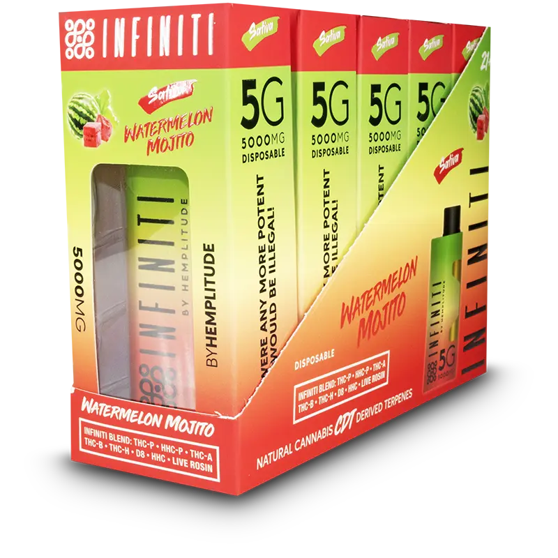 INFINITI BLEND – 5 GRAM DISPOSABLE 5ct Display