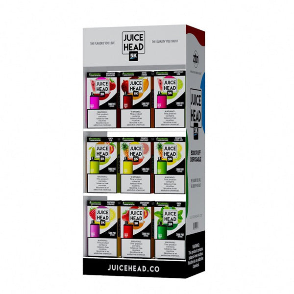 Juice Head 5K Disposable Counter Display | 45ct.