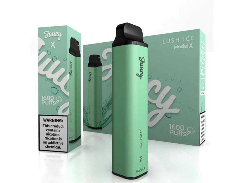 DISPOSABLE VAPES:JUUCY VAPE LUSH ICE 10 PACK