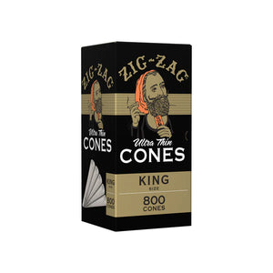 King Size Bulk Cones - 800 Cone Carton
