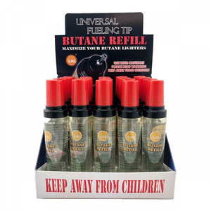 LAL  #90-11UNIVERSAL FUELING TIP BUTANE REFILL